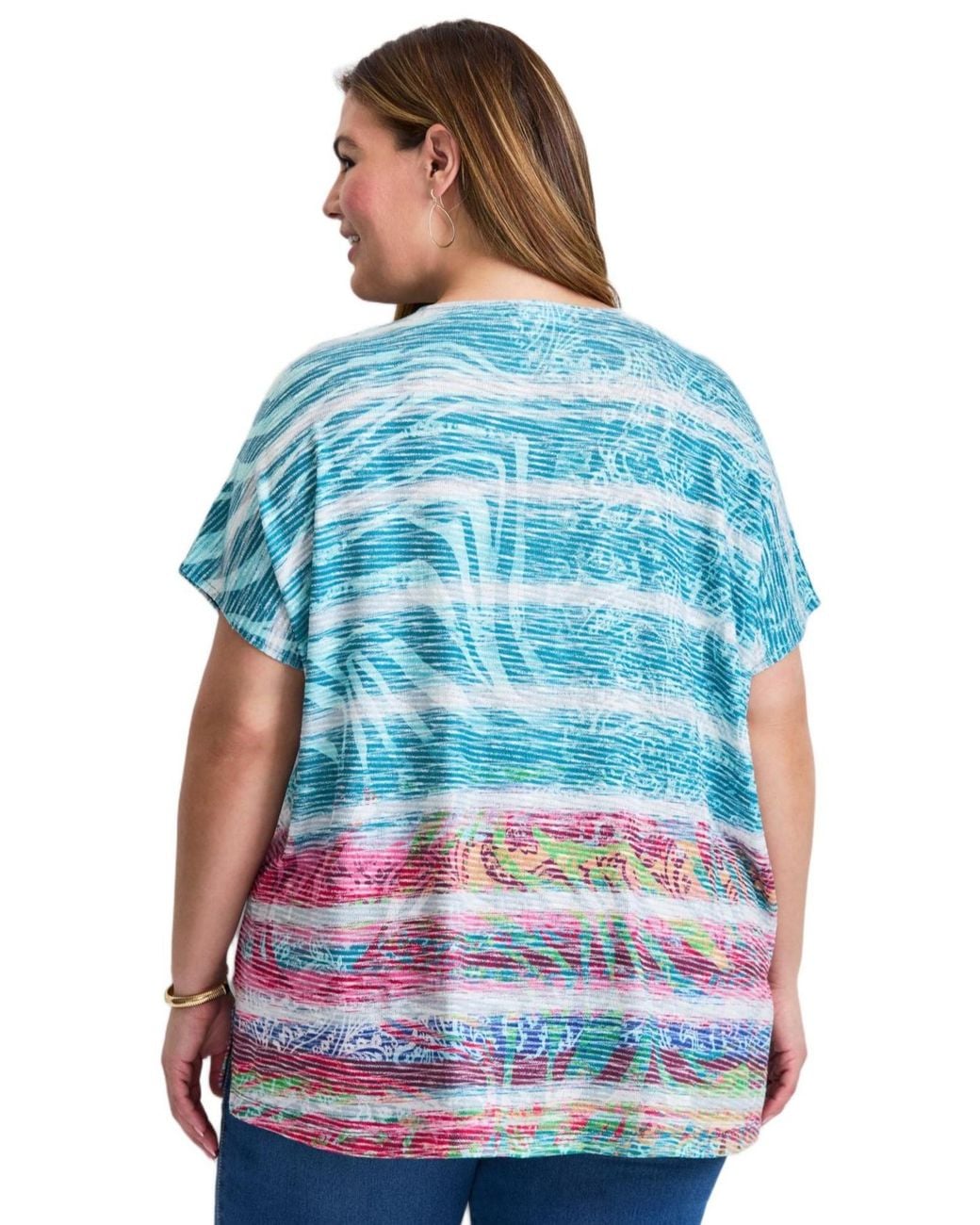Avenue Blue Plus Size Lightweight Dolman Sweater
