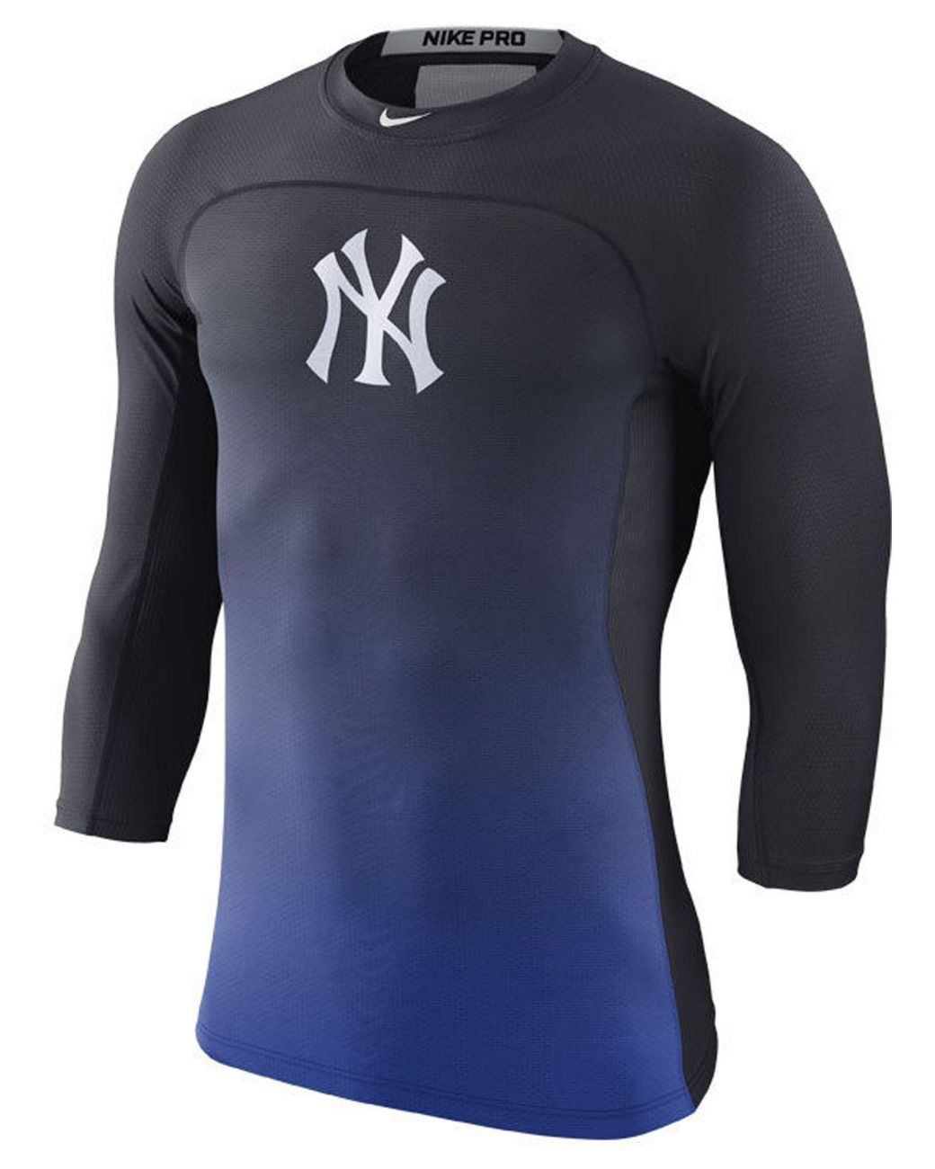 Nike Shirt Mens Large Blue Crew Neck Lightweight Outdoor Yankees Baseb –  Goodfair