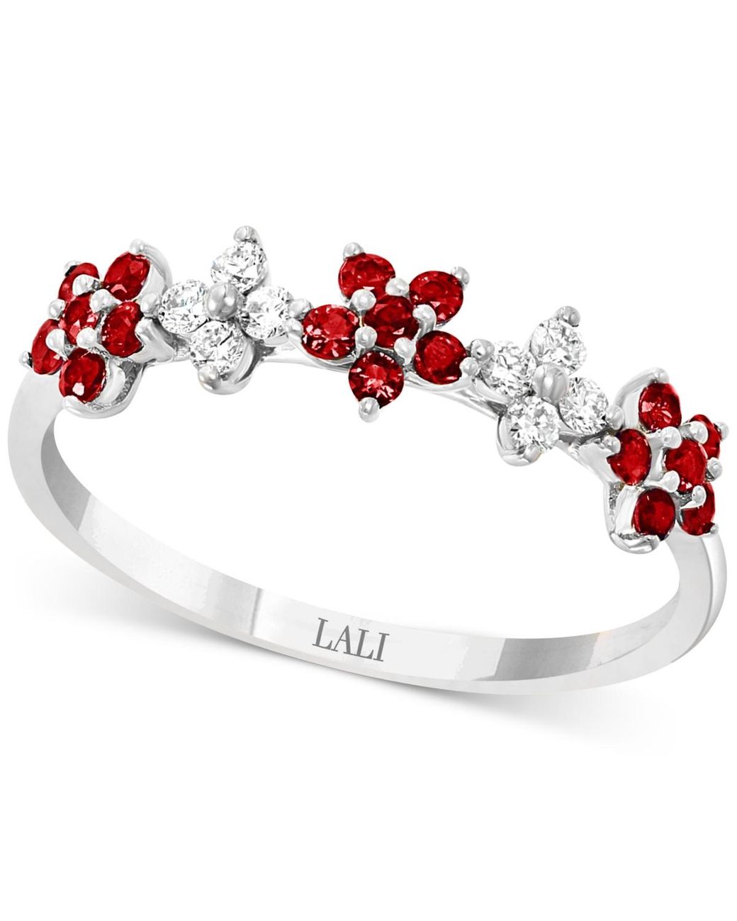 Lali Jewels White Ruby (3/8 Ct. T.w.