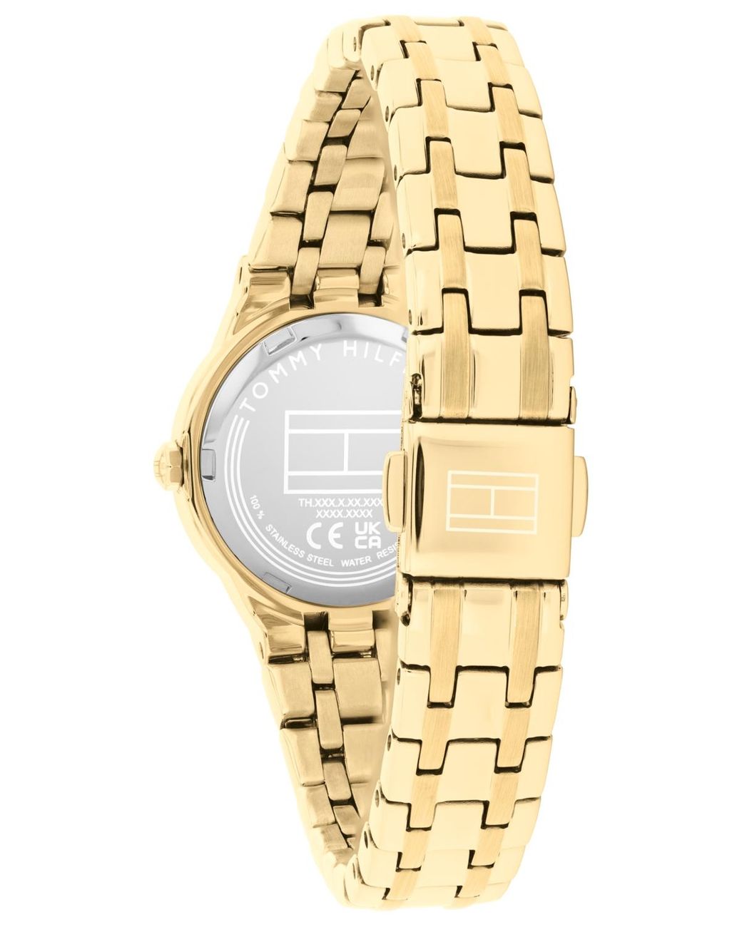Tommy Hilfiger Metallic Quartz Tone Stainless Steel Bracelet Watch