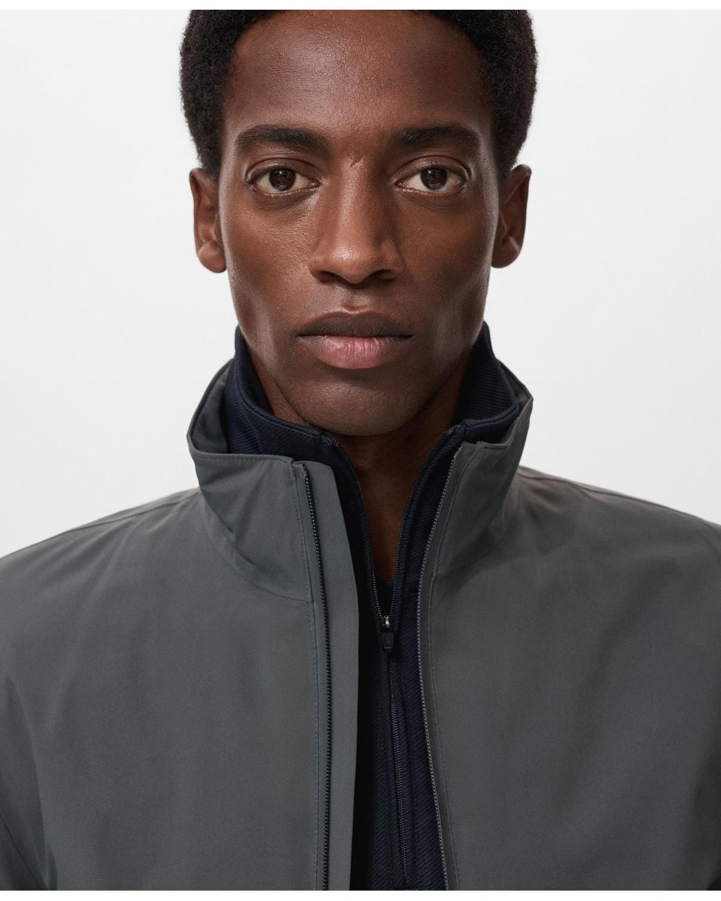 Mango Blue Thermolite Padding Waterproof Jacket for men