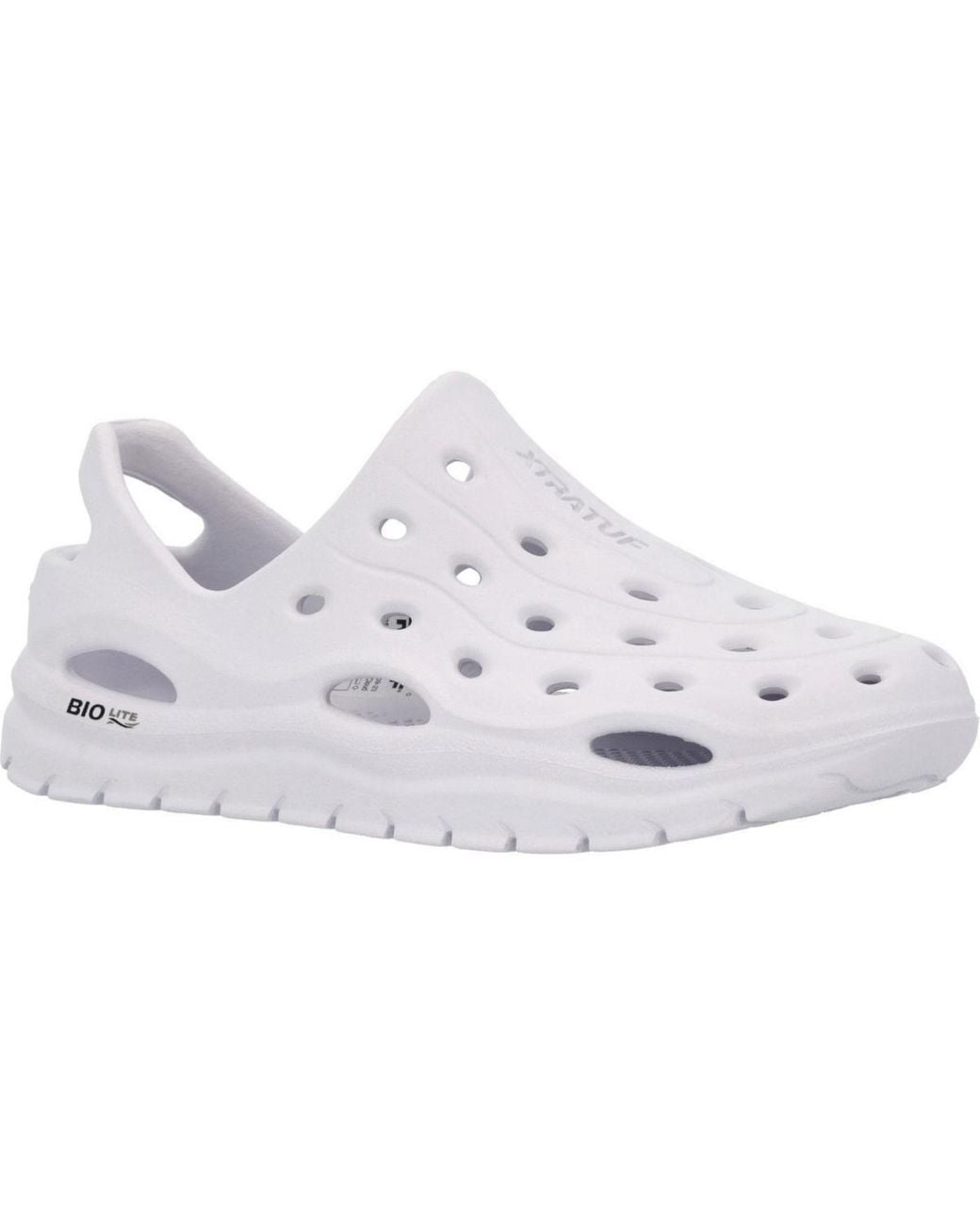 XtraTuf White Big Kids Riptide Sandal