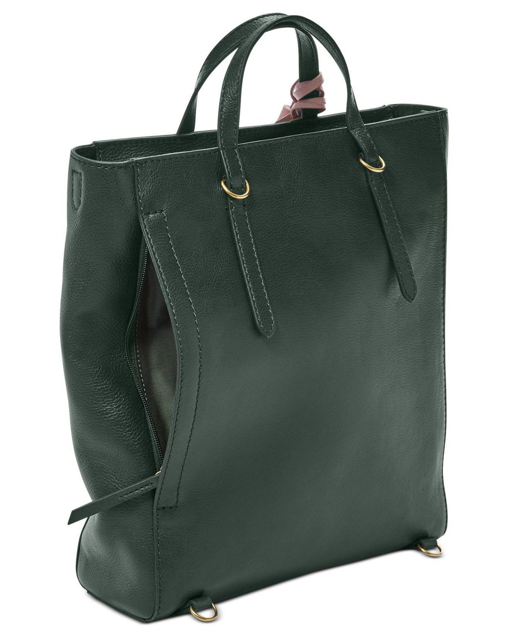 Fossil Camilla Leather Backpack Handbag 