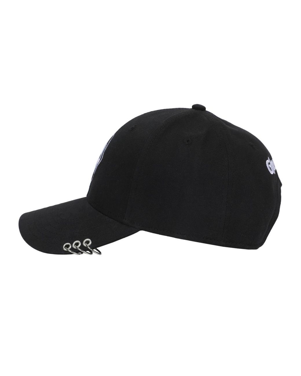 Ghostface Black Character Embroidered Aop Baseball Cap for men