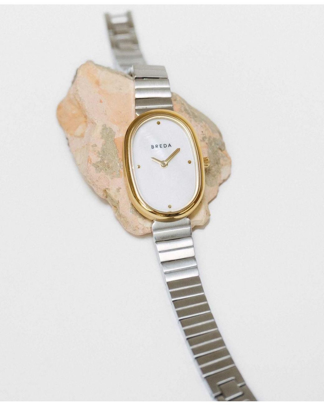 Breda Metallic Jane Gold Stainless Steel Bracelet Watch