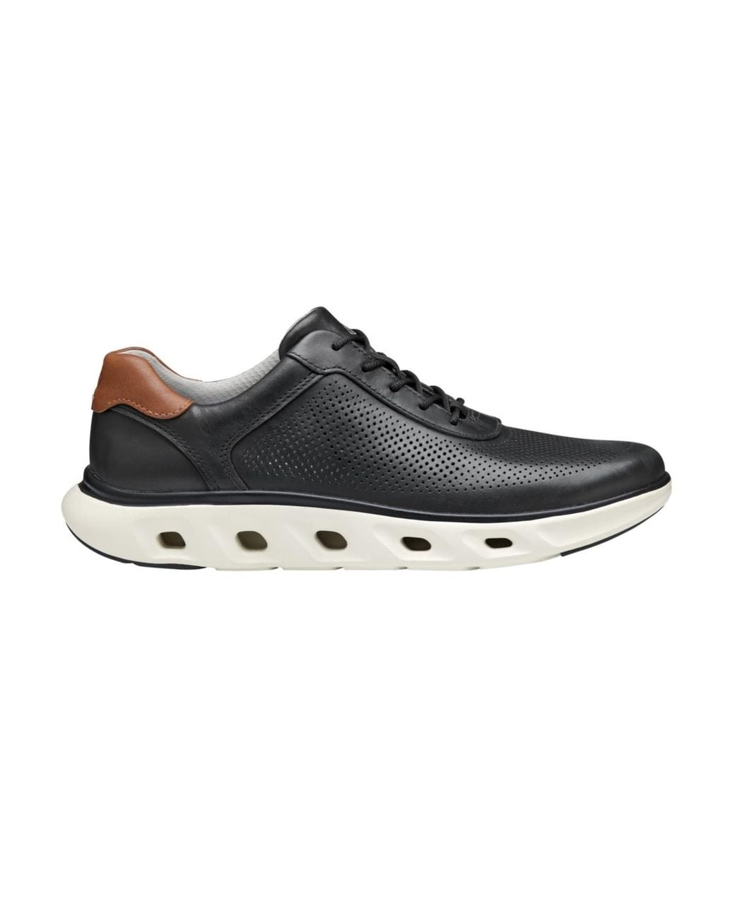 Johnston & Murphy Black Reactivate U-throat Sneaker for men