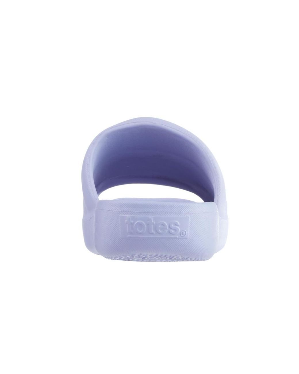 Totes Blue Molded Puffy Slide
