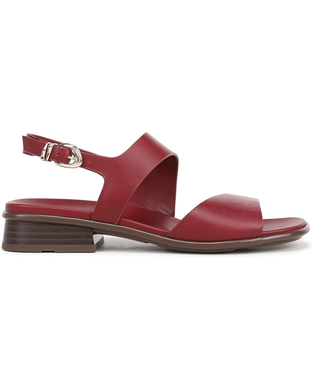 Naturalizer Red Brie Slingback Sandals