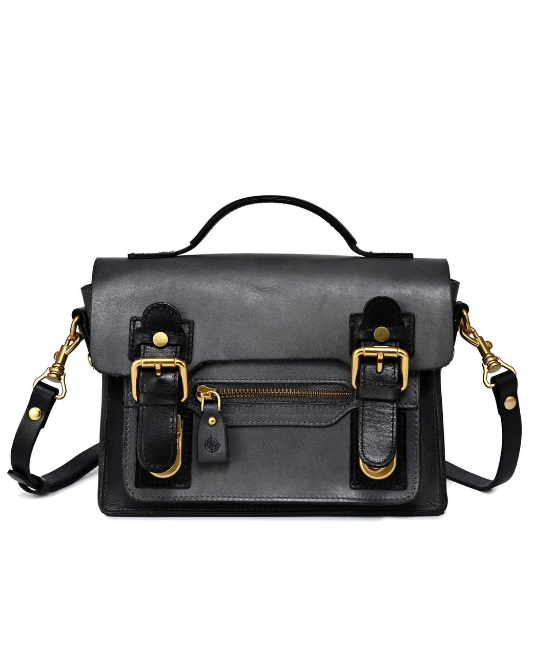 Old Trend Black Aster Mini Satchel