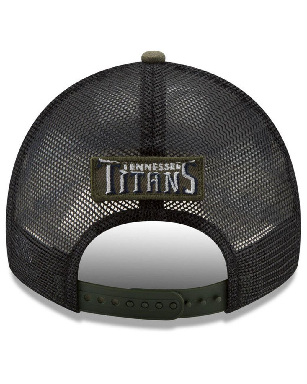 New Era Tennessee Titans hat metallic logo SnapBack