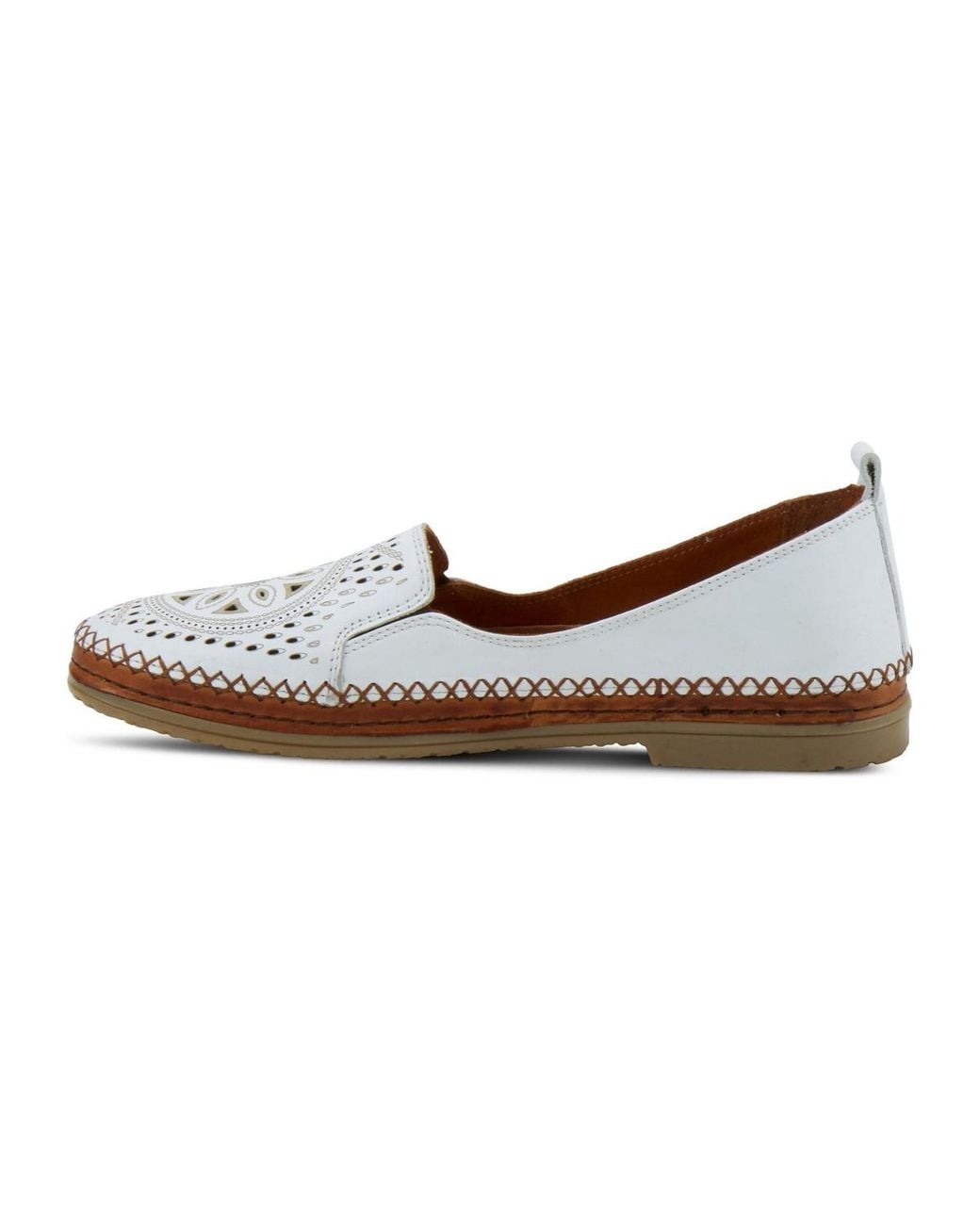 Spring Step White Ingrid Loafer