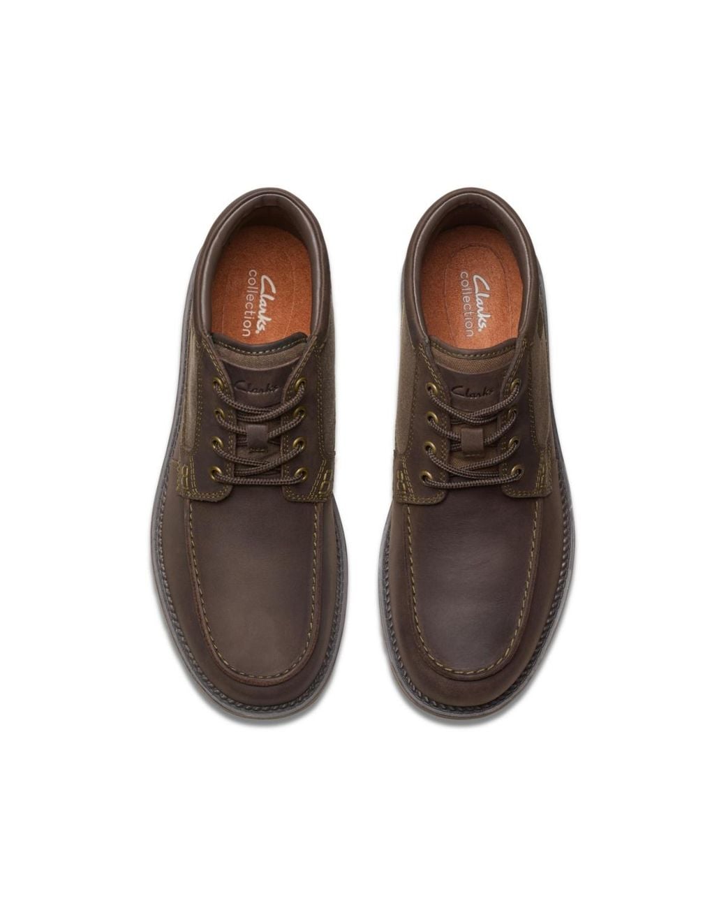 Clarks Brown Collection Maplewalk Moc Boots for men