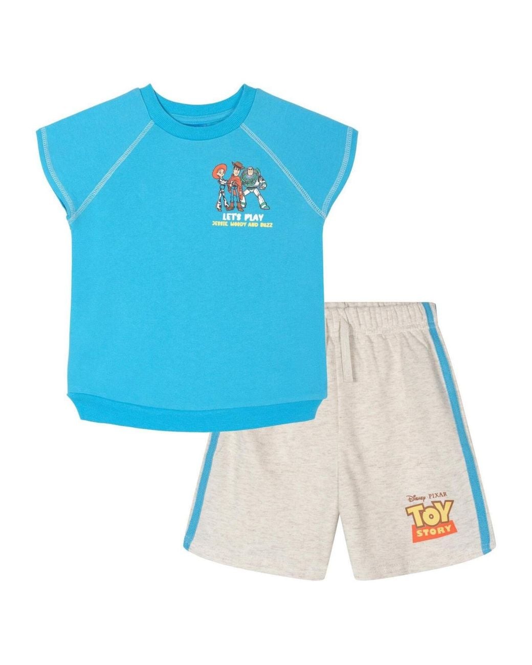 Toy Story Toddler Boys 2-piece T-shirt And Shorts Set in Blue for Men ...