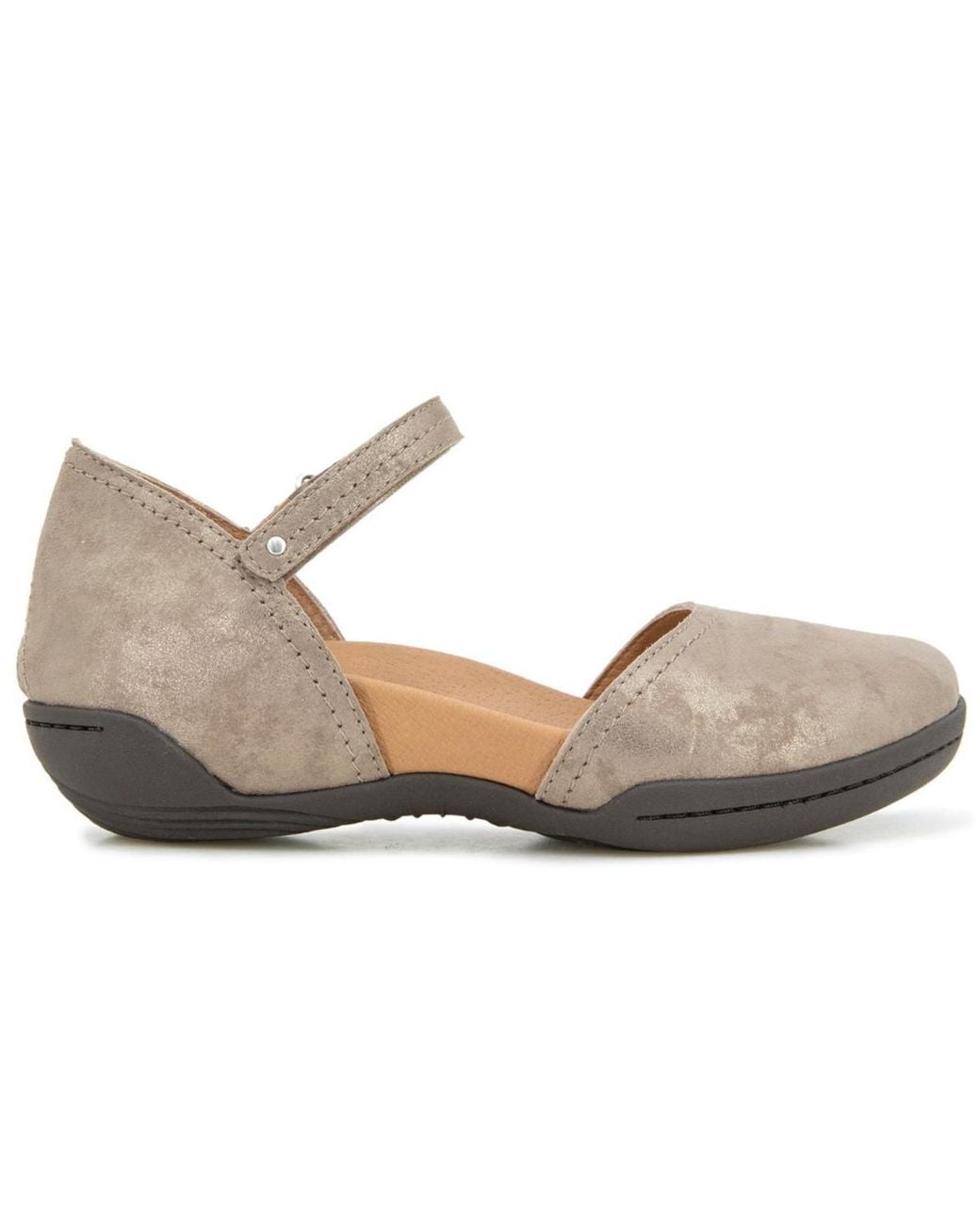 Jambu White Margo Round Toe Casual Shoes