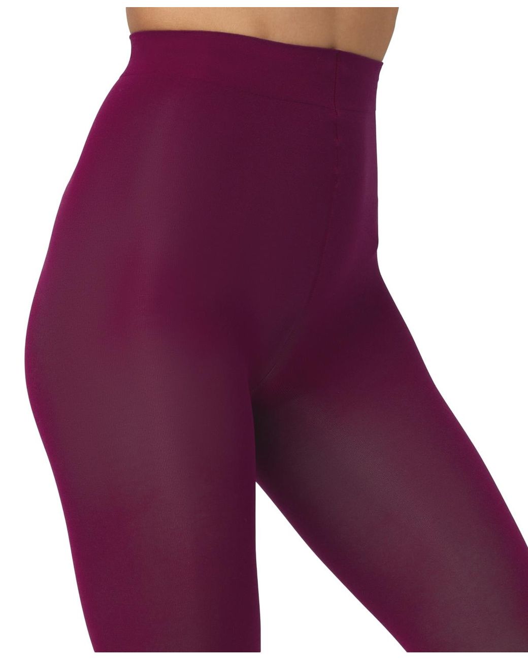Hue Purple Opaque Tights