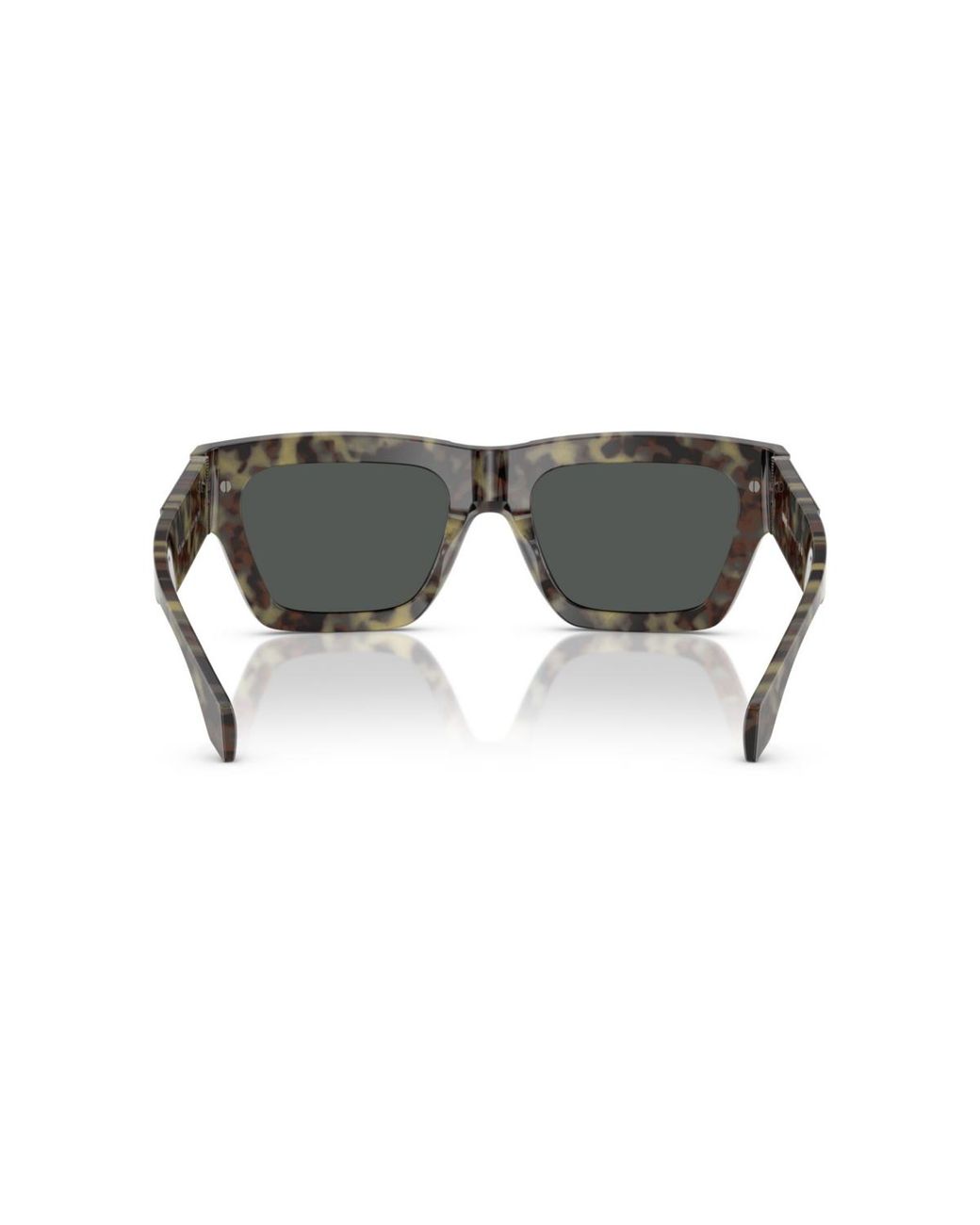 Versace Black Rectangle Sunglasses for men