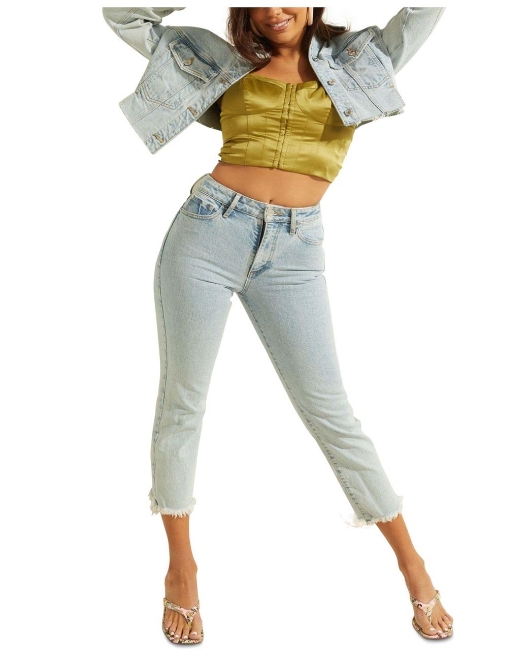 guess 90s icon denim jacket