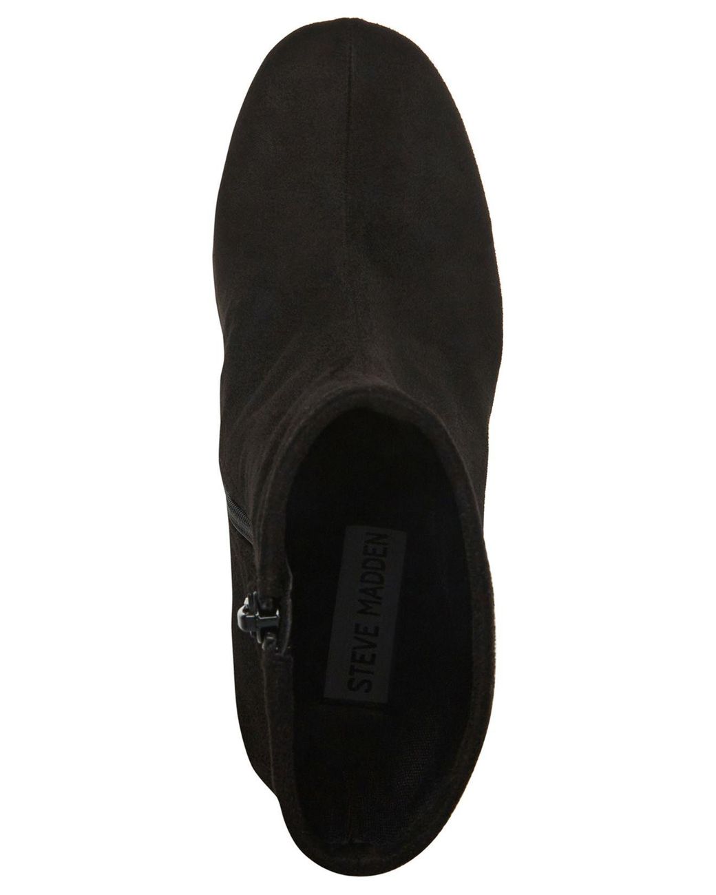 Steve Madden Macayla Platform Block-heel Booties in Black | Lyst