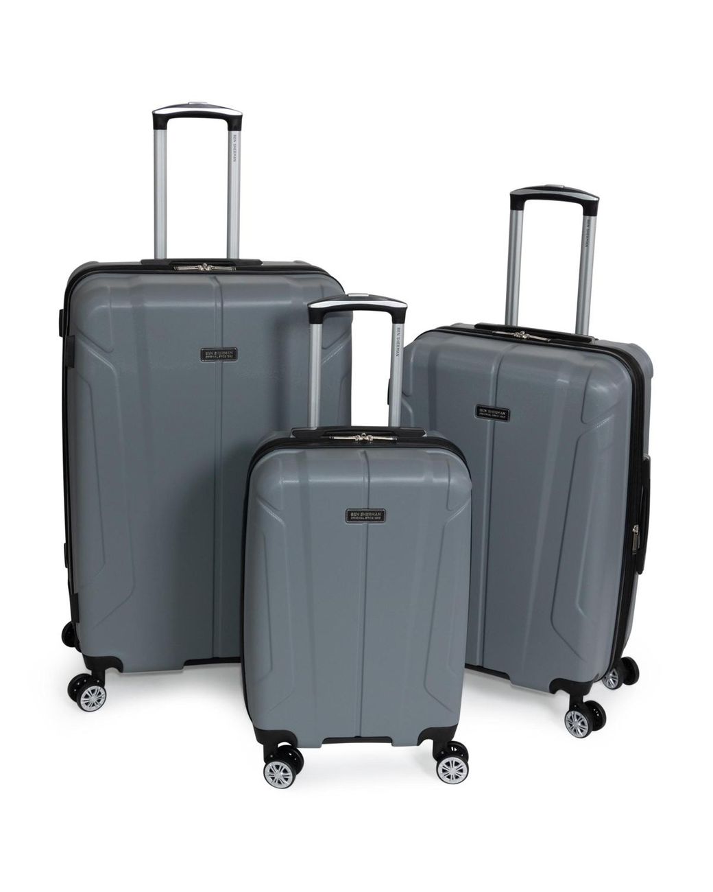 Ben Sherman Derby 3 Piece Lightweight Hardside Expandable Spinner