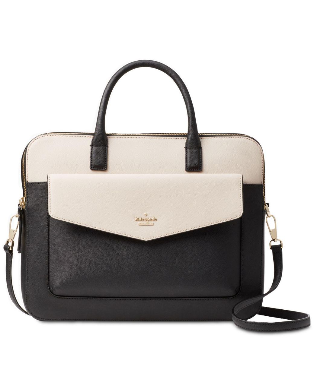 Kate Spade 13" Double Zip Laptop Bag in Black | Lyst