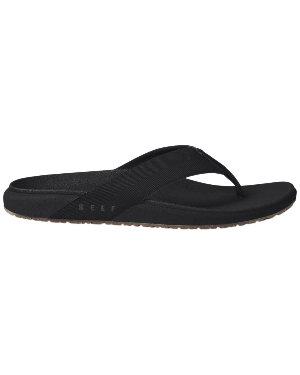 Reef Black The Raglan Round-toe Sandals for men