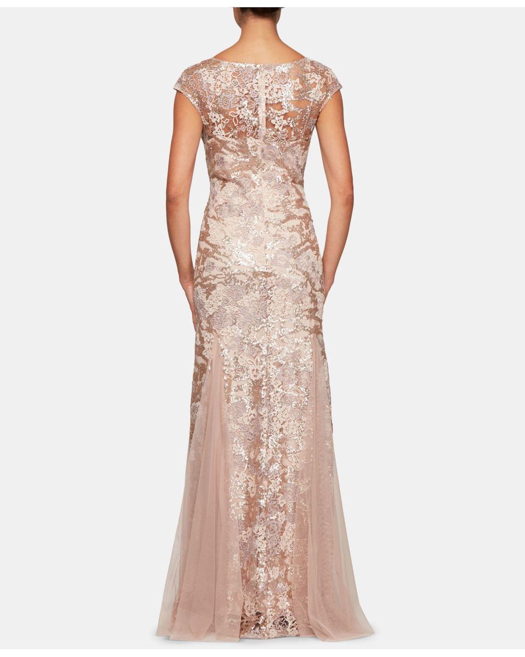 embellished lace gown alex evenings