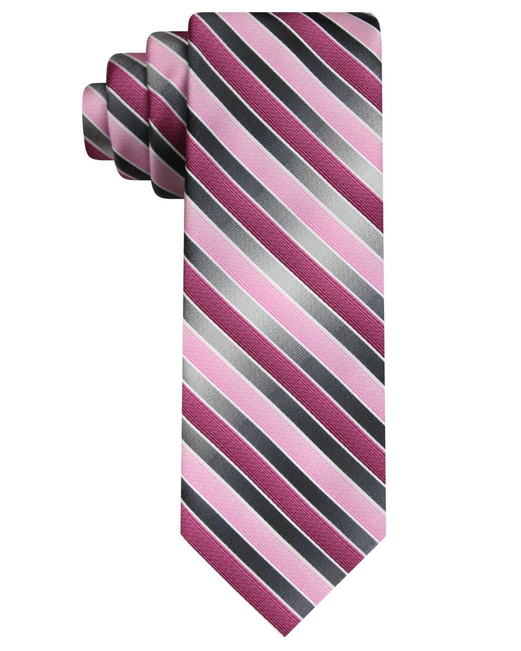 Van Heusen Purple Shadow Stripe Tie for men