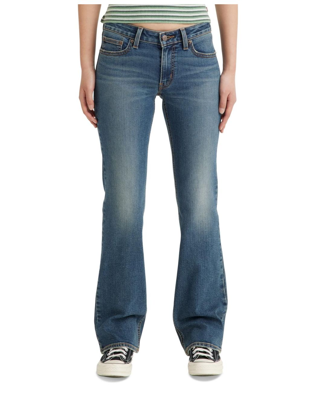 Levi's super low rise bootcut jeans cheap