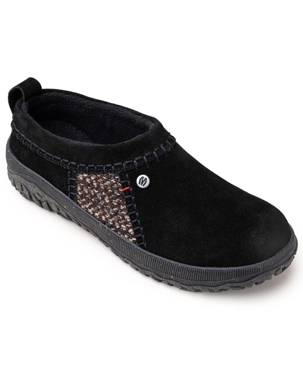Minnetonka Black Tamarra Suede Clogs