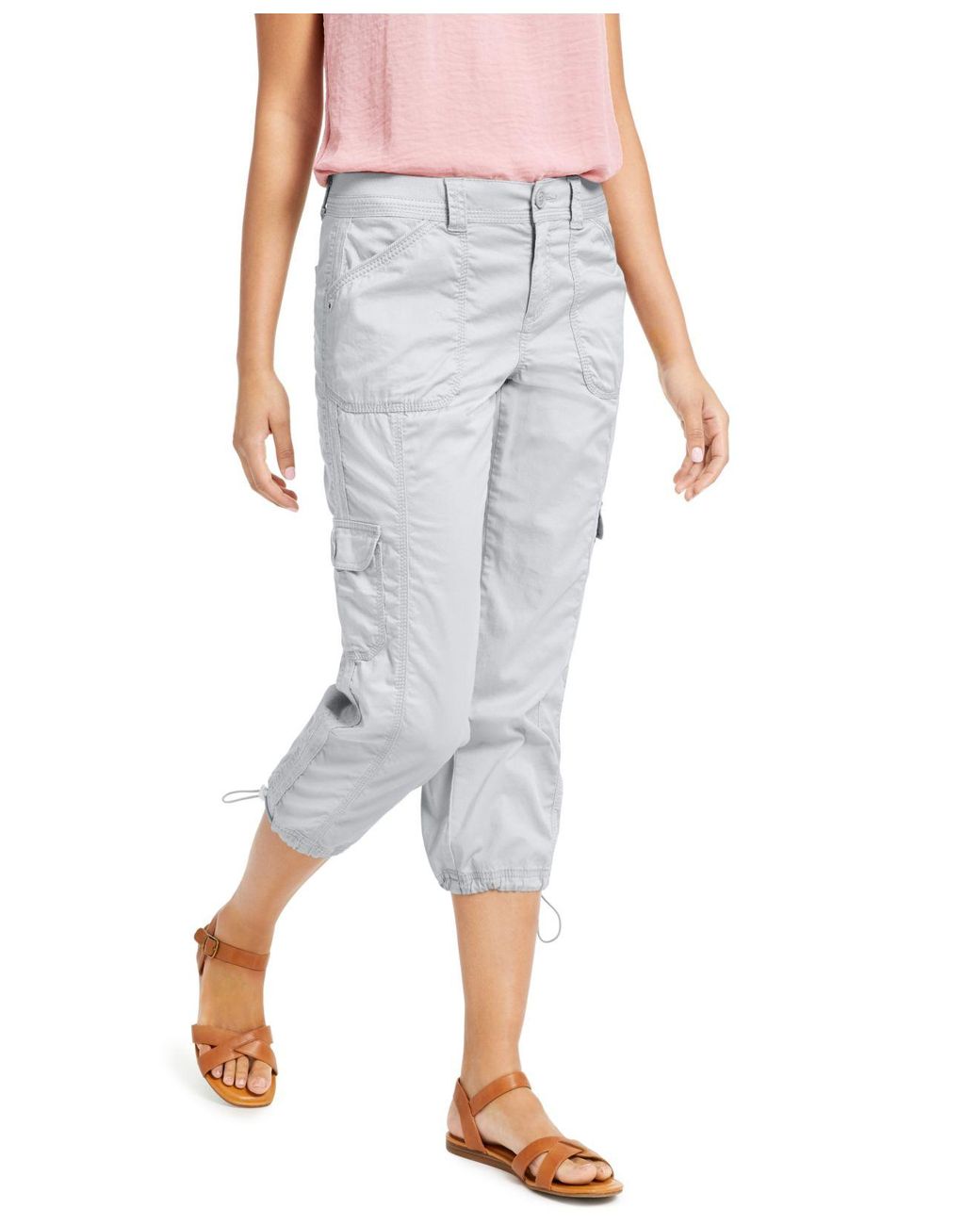 macy's style and co cargo capris
