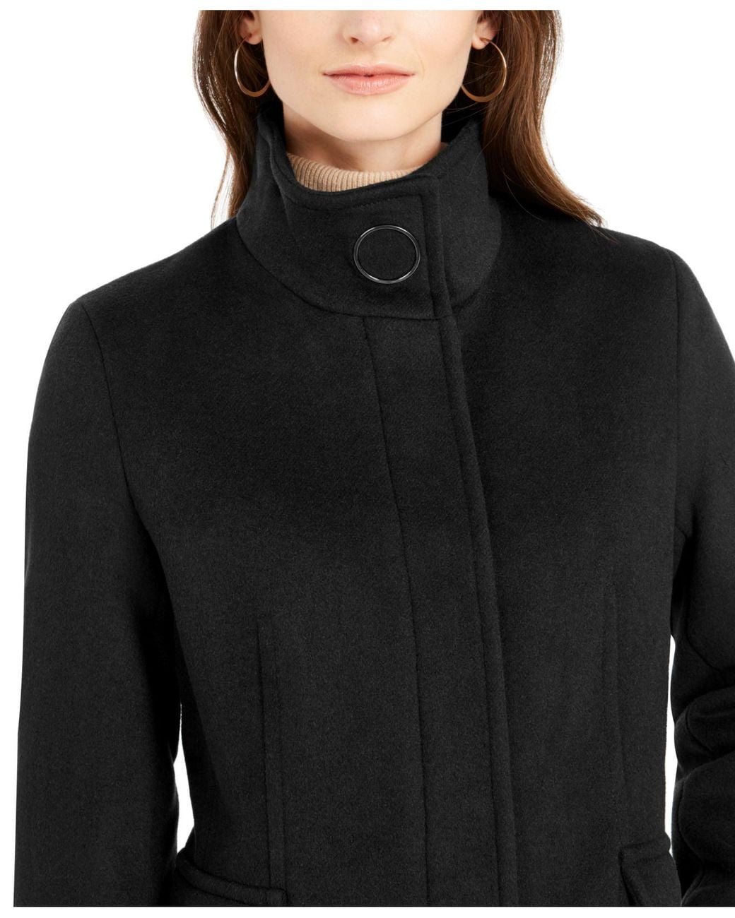 macys wool coat petite