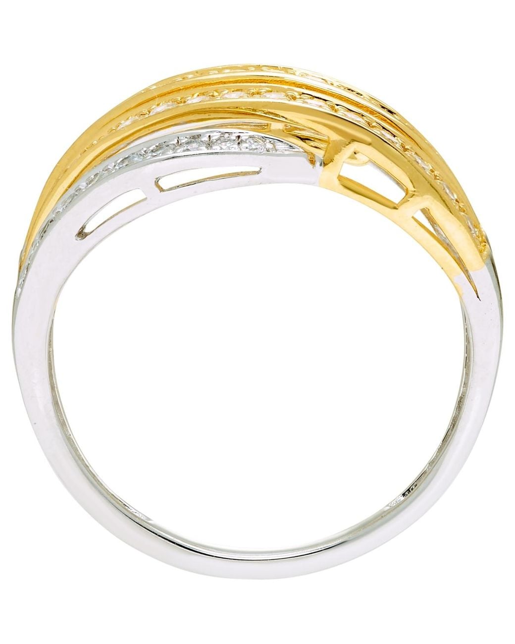 Macy's Metallic Diamond Ring (3/4 Ct. T.w.