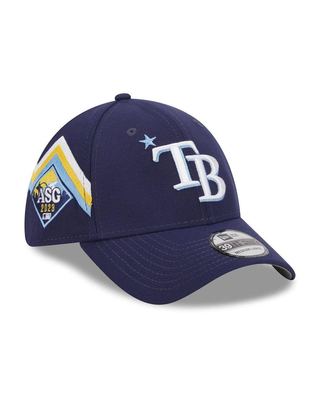 KTZ Navy Tampa Bay Rays 2023 Mlb Allstar Game Workout 39thirty Flex
