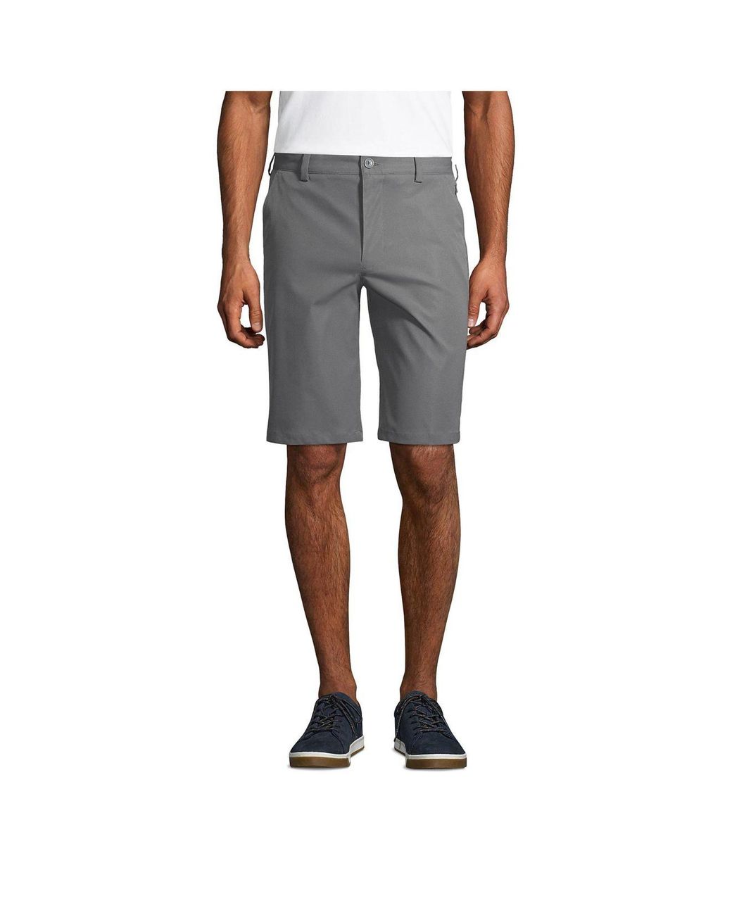 Lands' End Active Chino Shorts in Blue for Men | Lyst