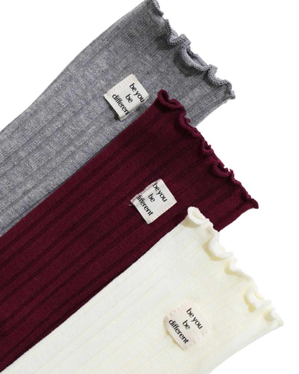 Belle & Bloom White Beloved 3 Pack Socks