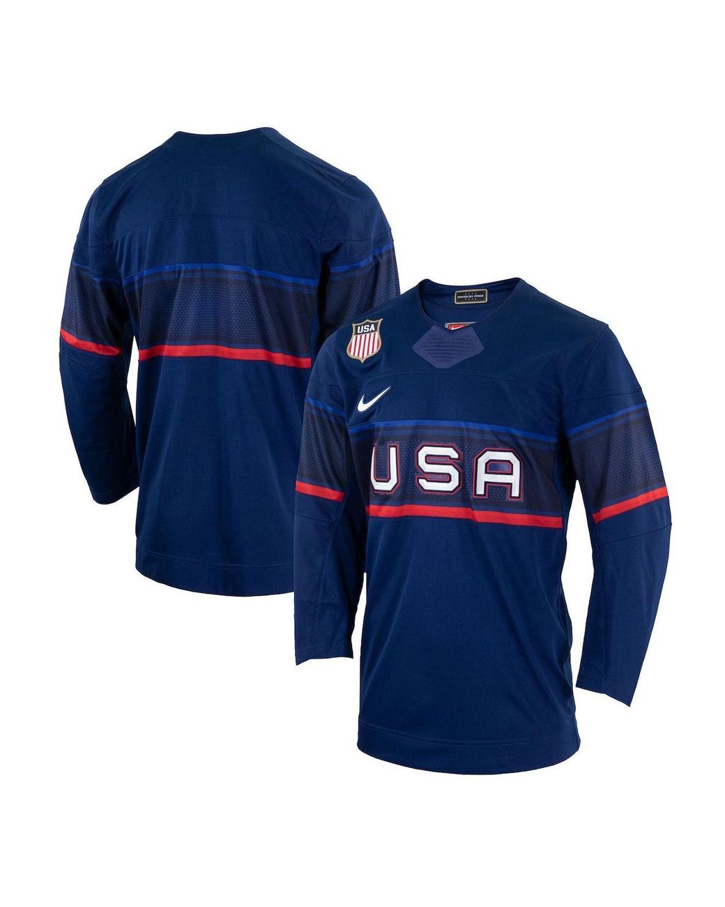 Nike Synthetic Blue Team Usa Hockey 2022 Winter Olympics Collection ...