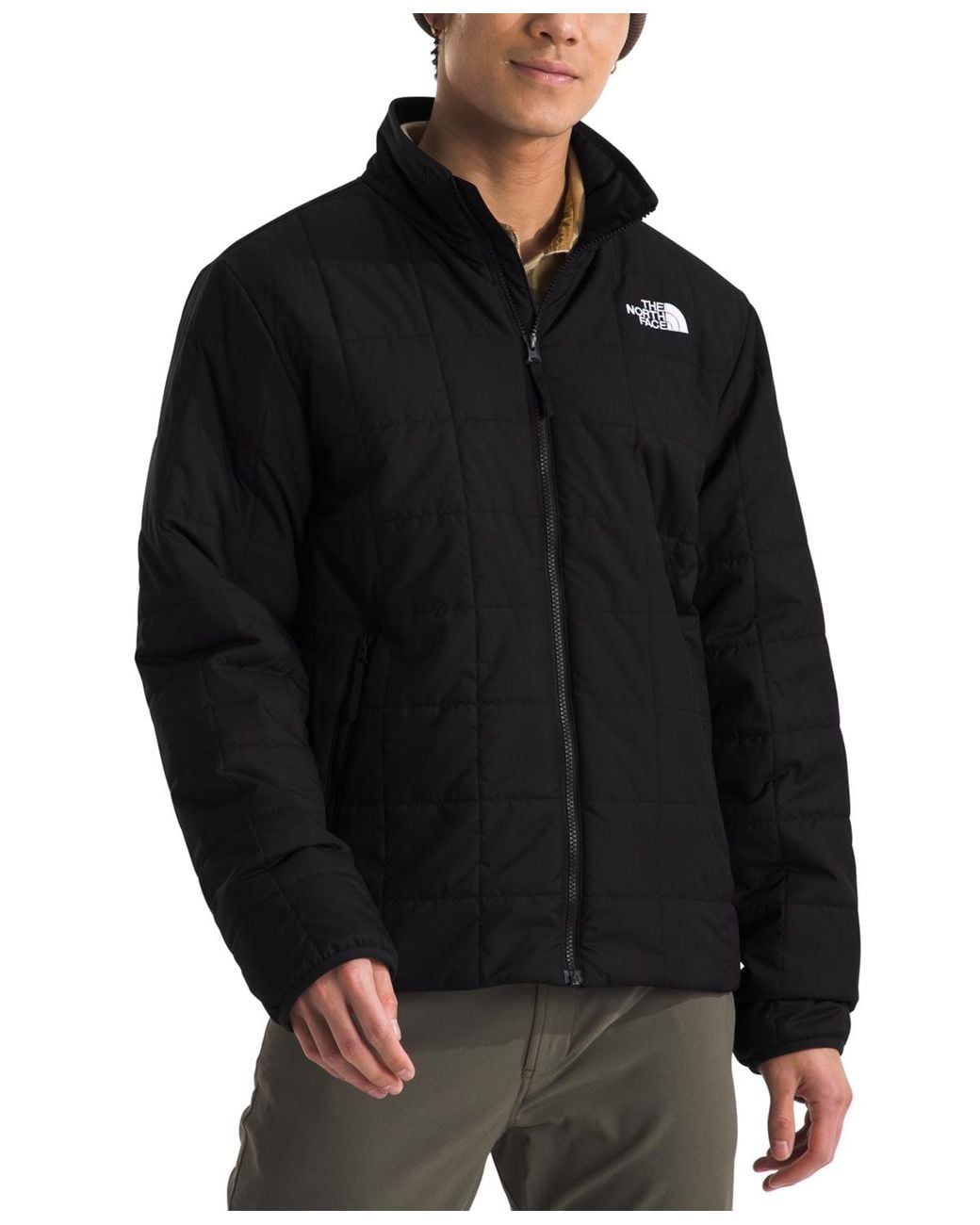The North Face Black Junction Zip-front Insulated Jacket for men
