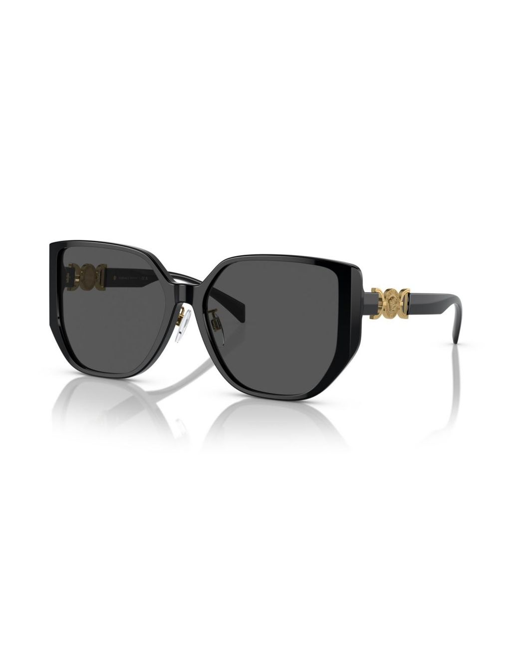 Versace Black Square Oversized Sunglasses Ve4449d