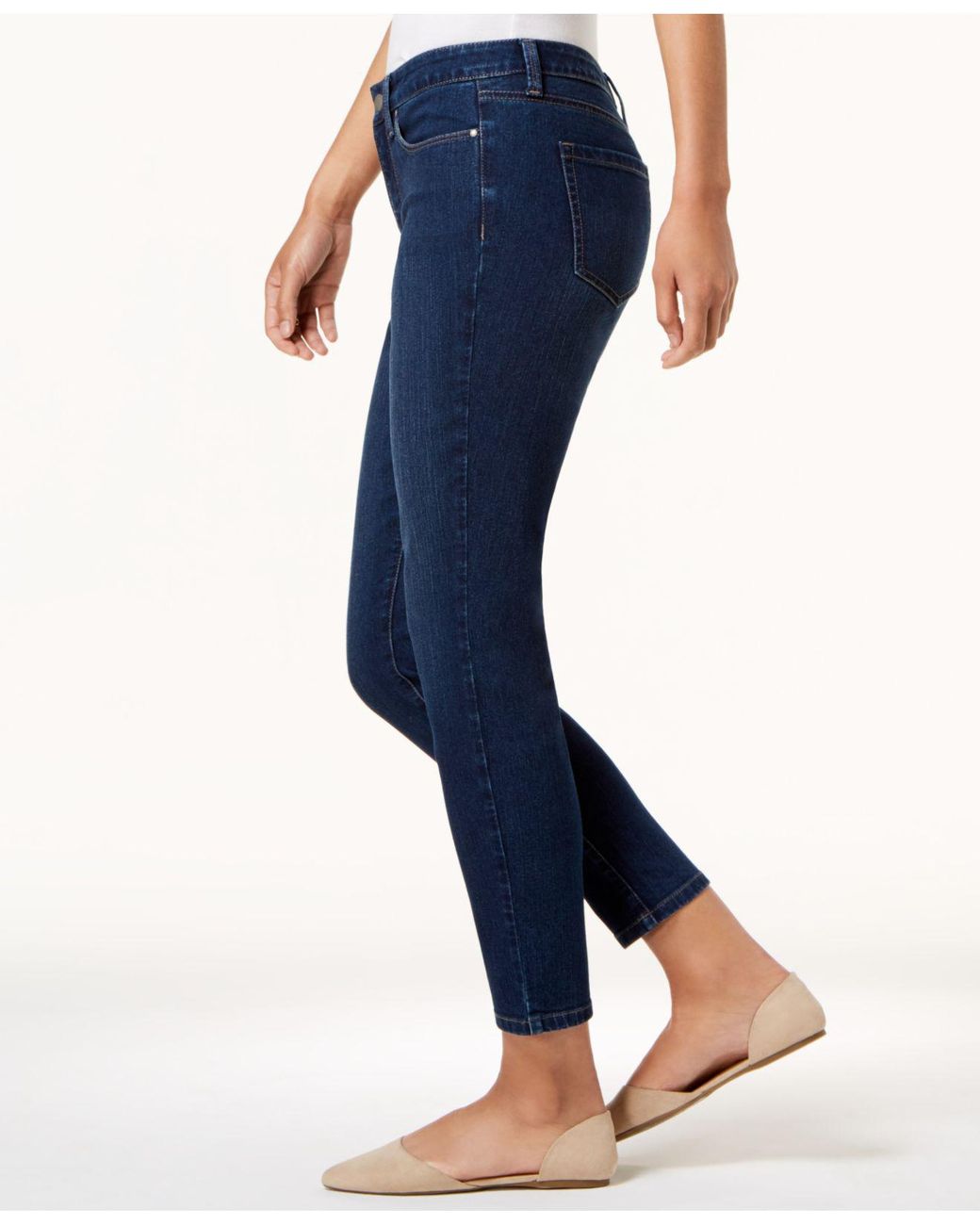 macy's charter club bristol skinny ankle jeans