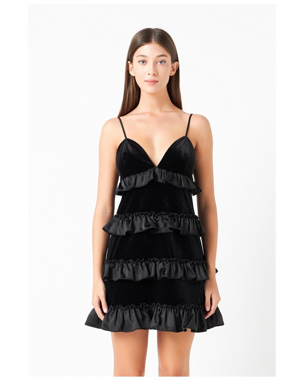 Endless rose top velvet dress