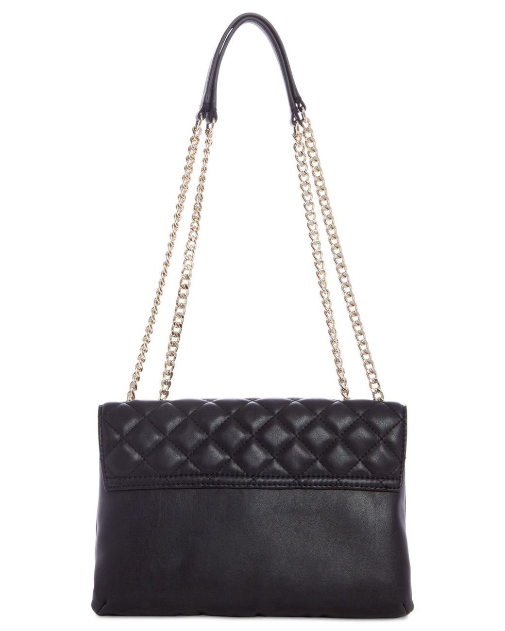 Guess Victoria Chain Shoulder Bag in Black | Lyst