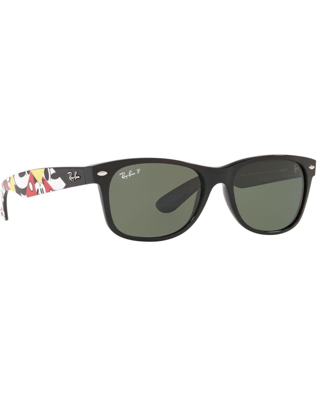 Ray Ban X Disney Polarized Sunglasses New Wayfarer Rb2132 55 In Gray Lyst