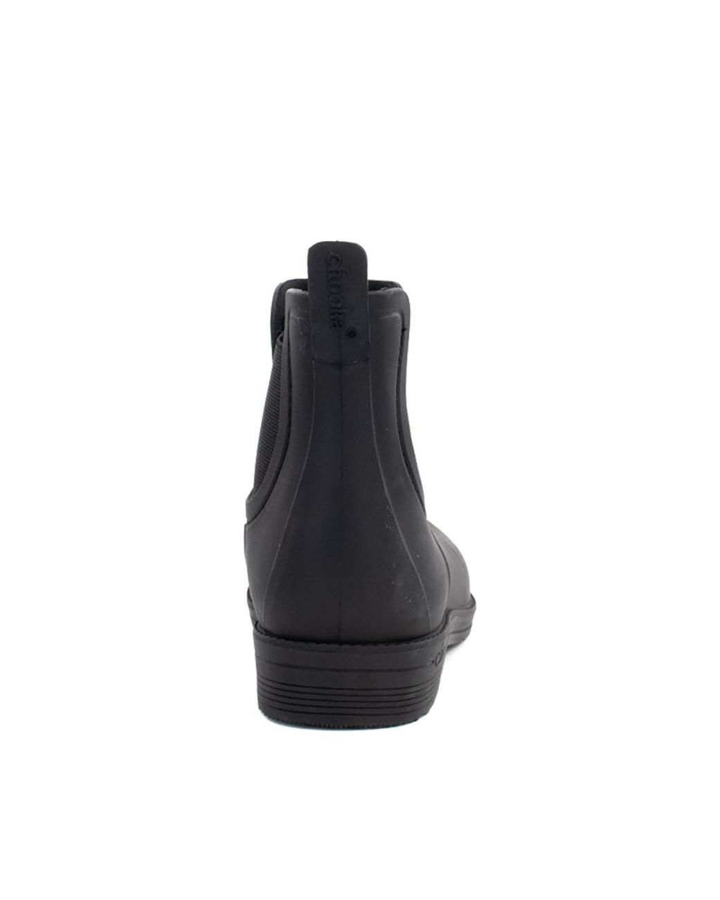 Chooka Black Modern Chelsea Rain Boot