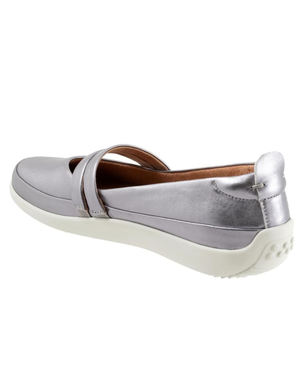 Softwalk® White Devon Flat