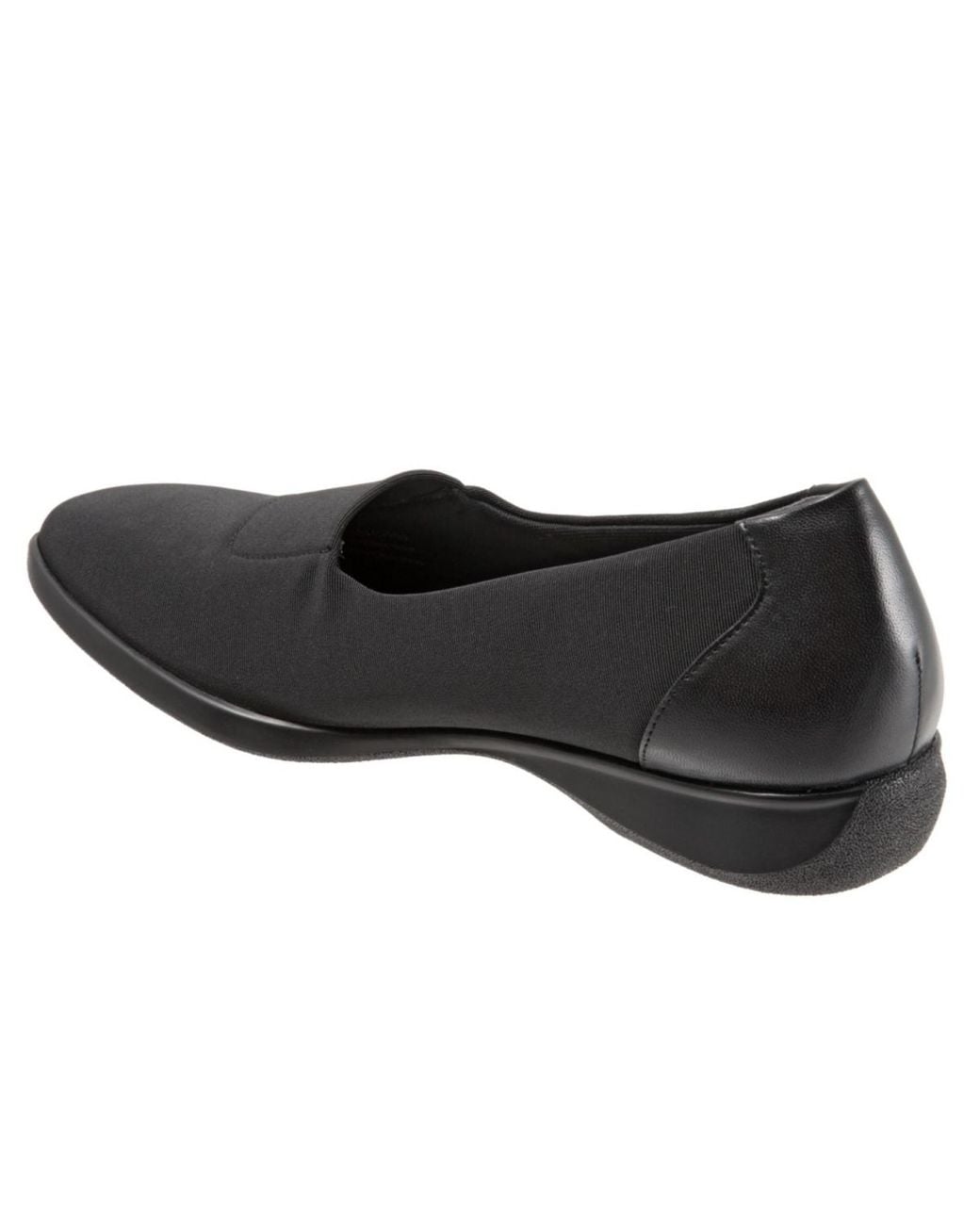 Trotters Black Jake Flat
