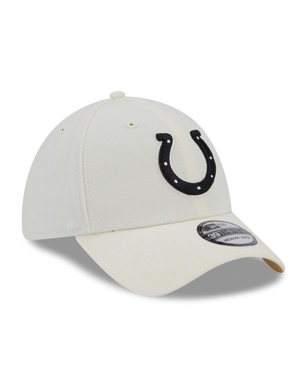 Men's New Era Cream/Royal Indianapolis Colts 2022 Sideline 59FIFTY Fitted  Hat