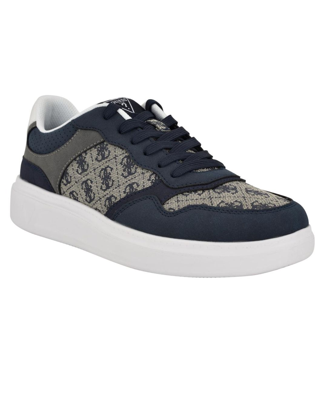 GUESS Men's Carmino Sneaker - Lightweight Fashion Sneaker With Memory Foam Insole