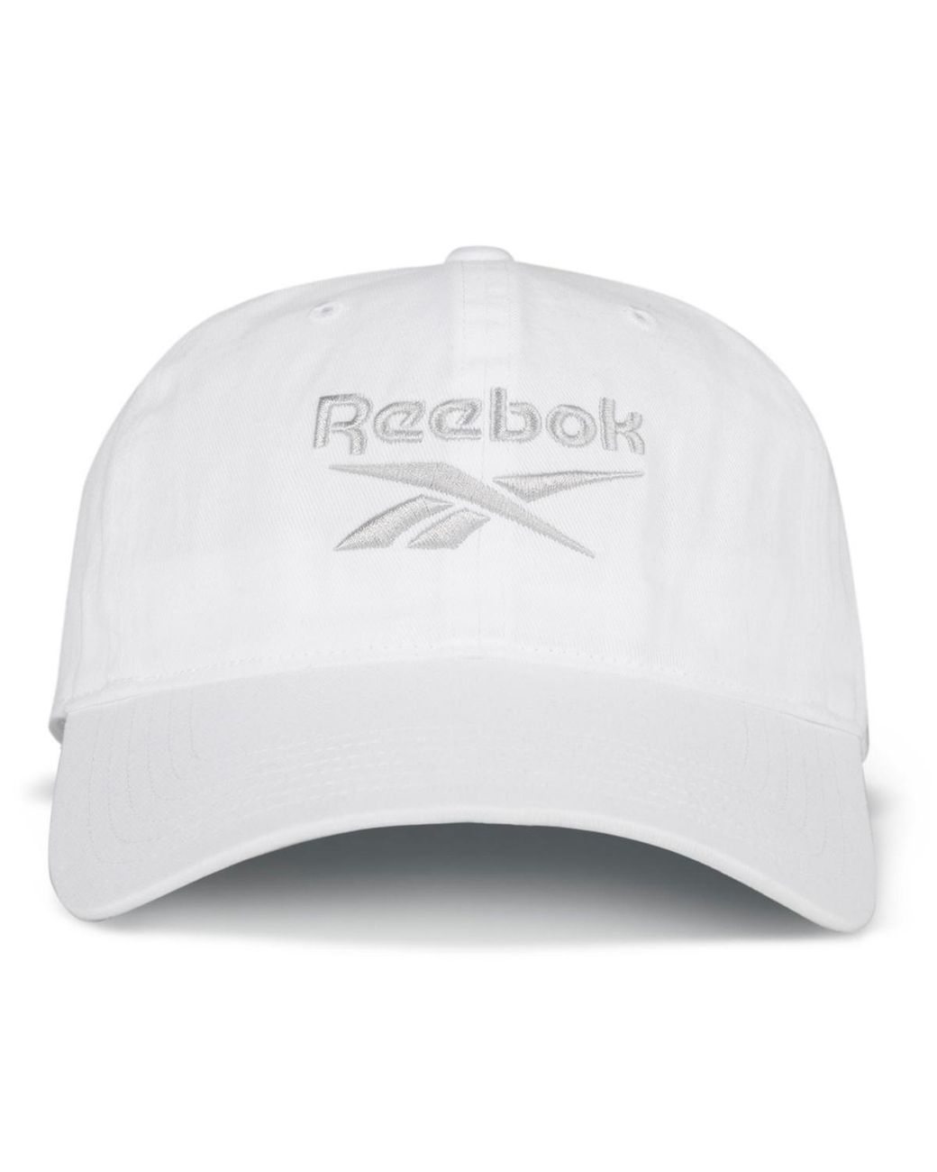White Reebok Cap Reebok Twill Logo Cap in White for Men | Lyst