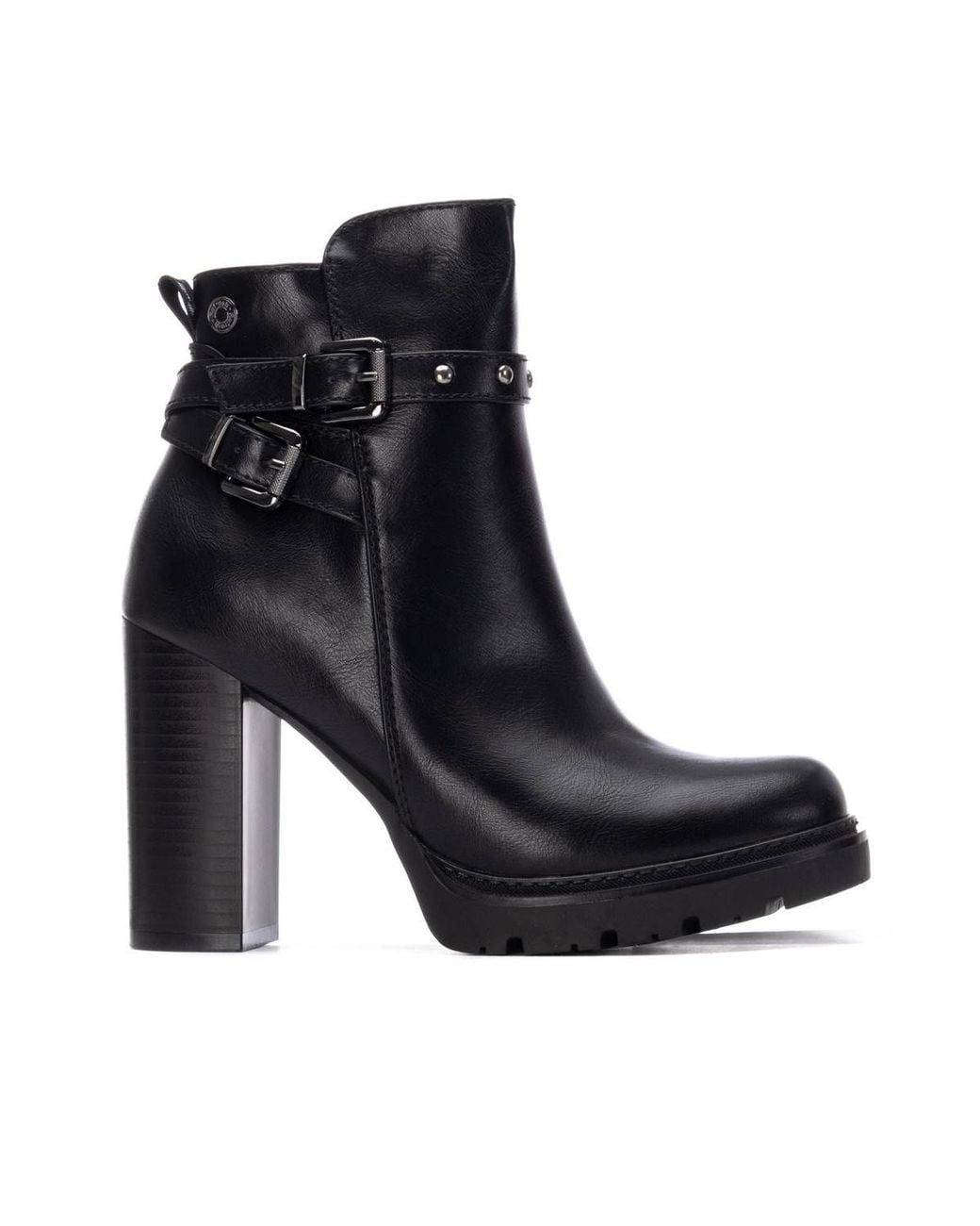 Xti Black Heeled Ankle Booties Refresh Collection By