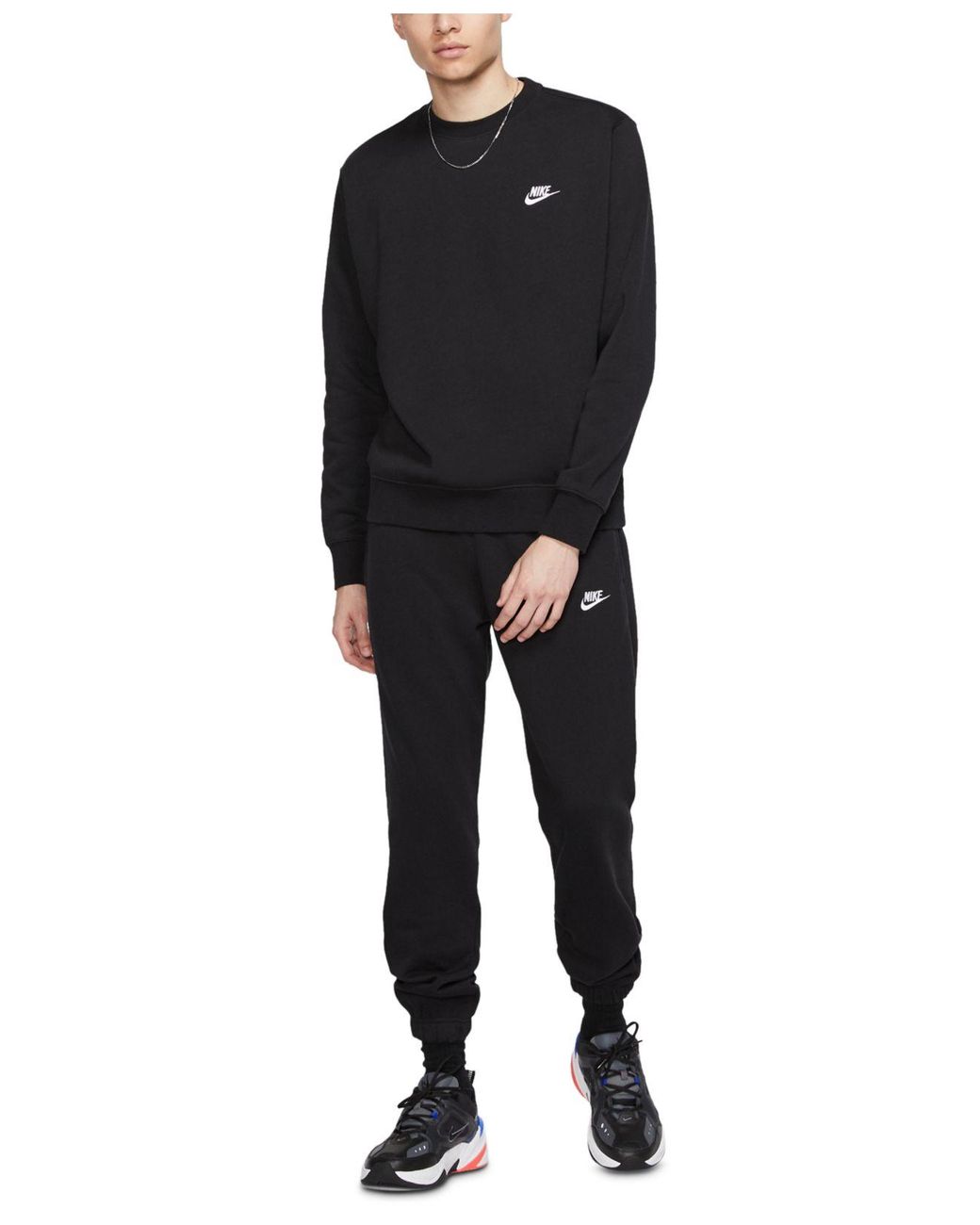 nike club swoosh crew sweatshirt